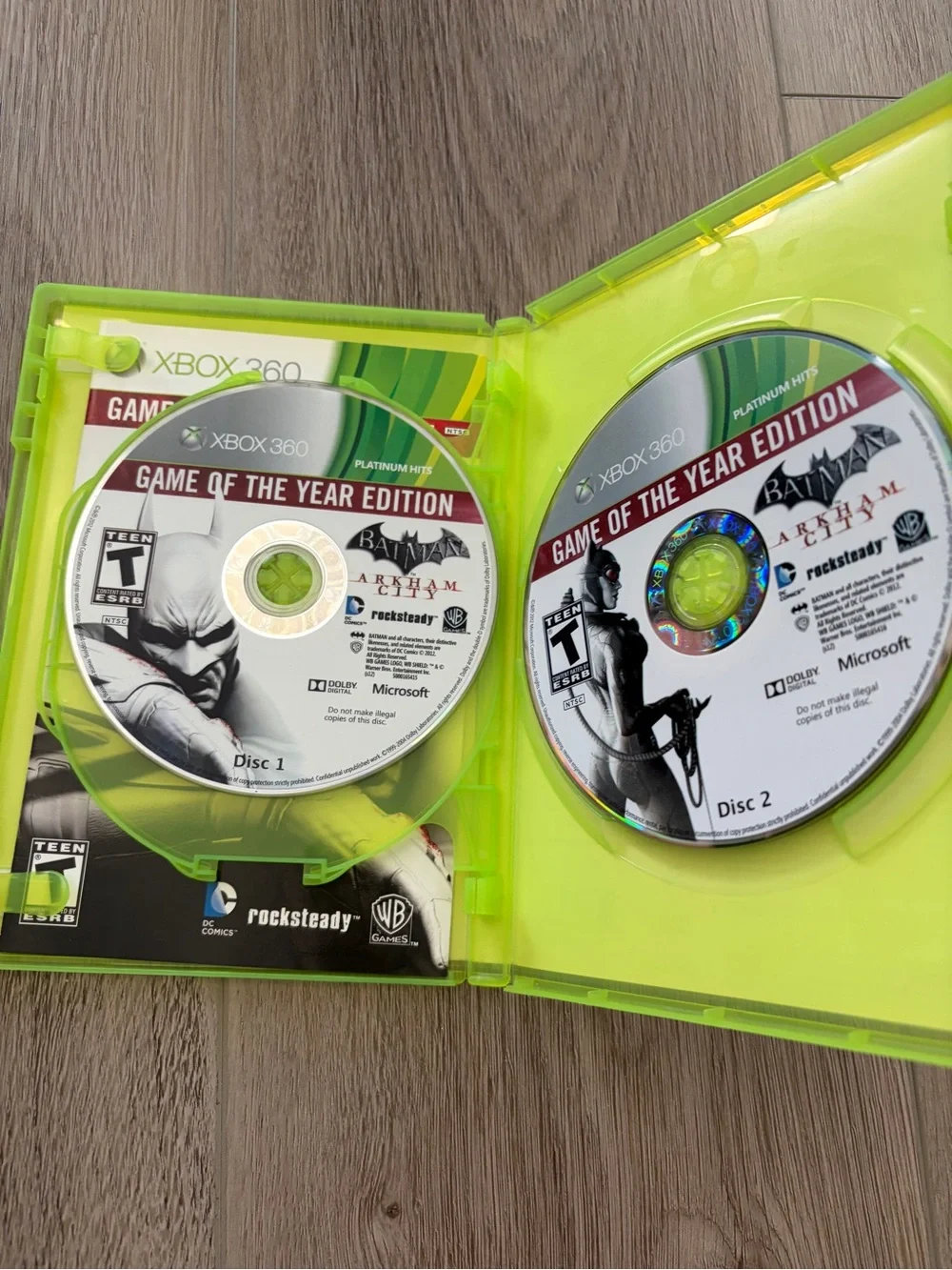 Batman: Arkham Asylum & Arkham City XBox 360 Game